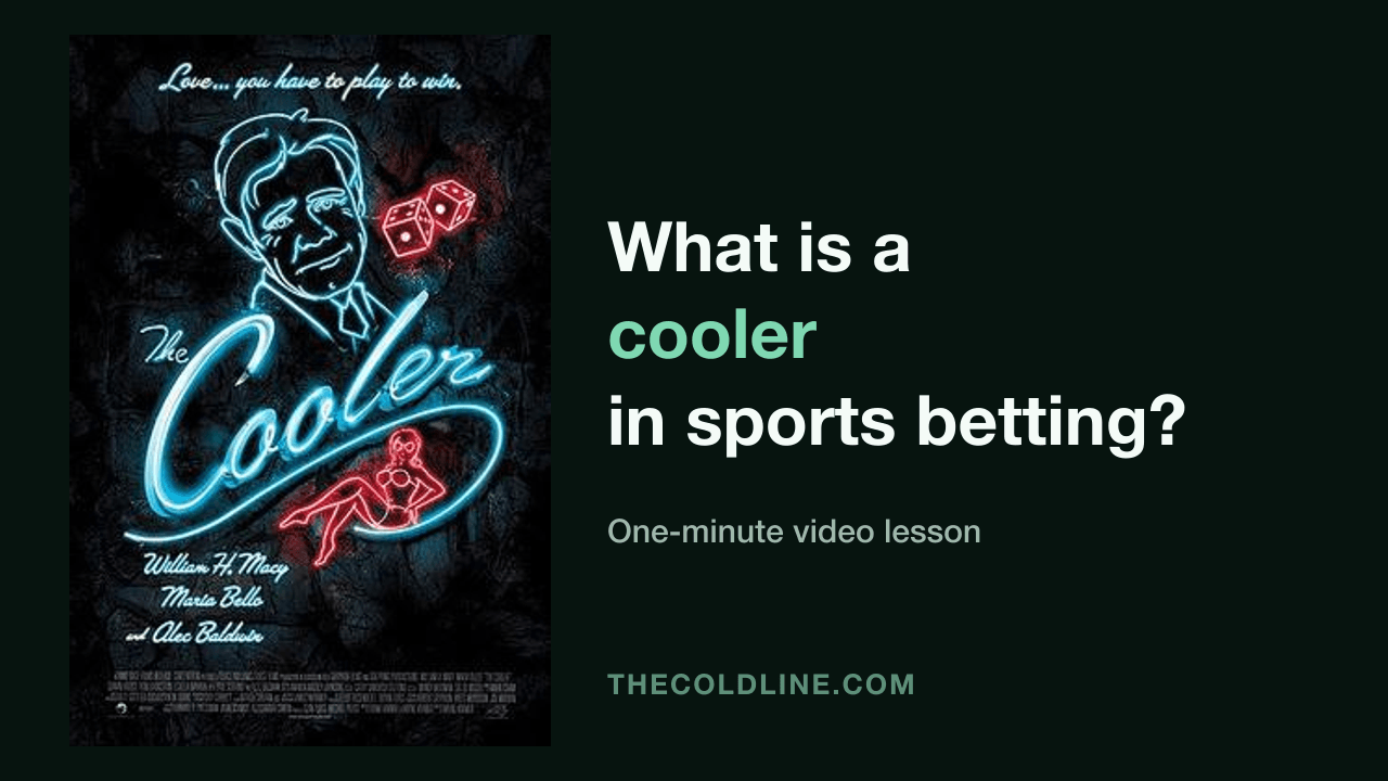 Chalkboard lesson explaining Cooler with a worked Cooler example.