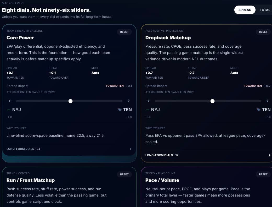 Cold Line Builder — product screenshot